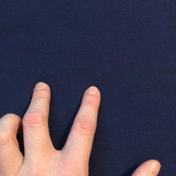 Izod Navy Short Sleeve Collared Button-up - Picture 13 of 13